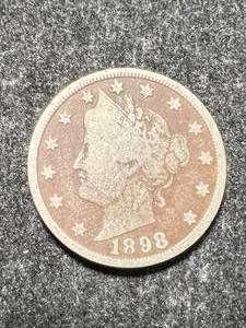 lot 52 image: 1898 US LIBERTY NICKEL