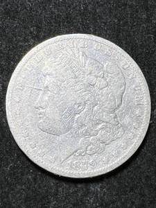 lot 53 image: 1879-O US MORGAN SILVER DOLLAR