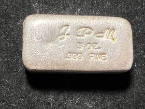 lot 64 image: 5 TROY OZ .999 FINE SILVER BAR