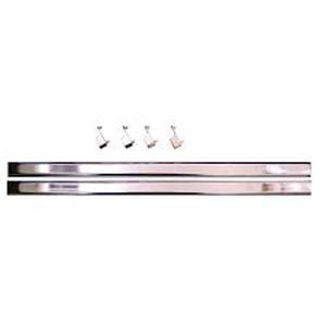 lot 43 image: Closet Evolution 24 in. W Closet Rod and Ends (2-Pack) Customer  Returns See Pictures