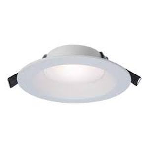 lot 62 image: HALO RL Series 6 in. Adjustable CCT Canless IC Rated Dimmable Indoor, Outdoor Integrated LED Recessed Light Kit (4-Pack)    Customer  Returns See Pictures
