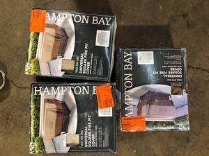 lot 38 image: Lot of Assorted Patio Covers Various Models and Conditions    Customer  Returns See Pictures