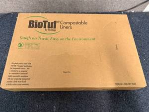 lot 4 image: 200 BioTuf Compostable Can Liners - 13 Gallon