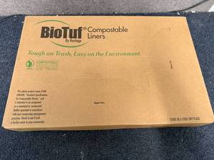 lot 5 image: 200 BioTuf Compostable Can Liners - 13 Gallon