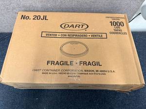 lot 10 image: 1000 Dart Hot Cup Lids