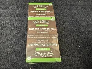 lot 34 image: 3 x 10ct Packts of Four Sigmatic Organic Mushroom Coffee