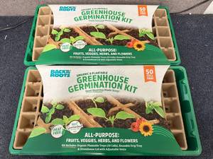 lot 57 image: 2 50ct Greenhouse Germination Kits