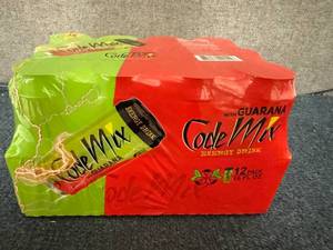 lot 154 image: 12 Pack of Code Mix Energy Drink