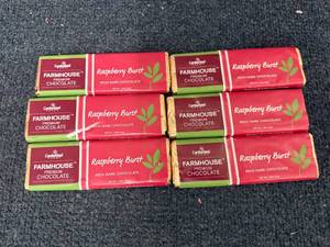 lot 240 image: 6 Bars of Cumberland Farmhouse Chocolate Bars