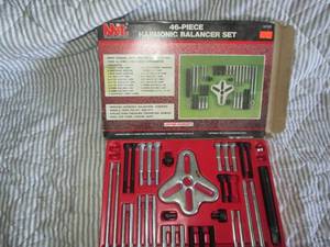 lot 47 image: MIT 46pc harmonic balancer set...