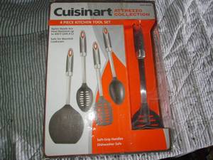 lot 150 image: New in Box Cuisinart 4pc kitchen to...