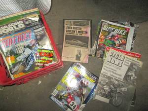 lot 216 image: Milk Crate full of Road Racer, Cycl...