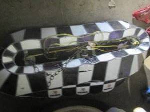 lot 229 image: MN Vikings Checkerboard style stain...