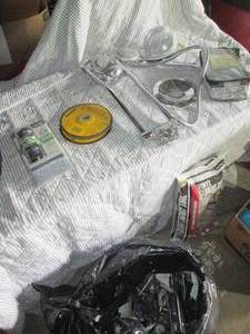 lot 240 image: Assorted plumbing supplies with a C...