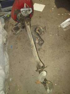 lot 2 image: Vintage Champion boat motor...