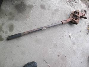 lot 123 image: Extremely heavy metal long handled ...