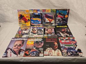 lot 19 image: (12) Misc. Nascar and Diecast Magazines