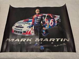 lot 33 image: (9) Misc. Nascar Large Posters