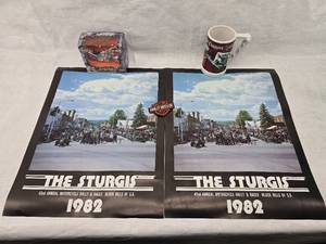 lot 34 image: Harley Davidson Collectable Items, West Coast Choppers, Sturgis