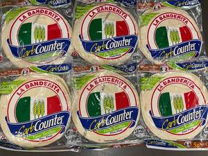 lot 459 image: La Banderita Carb Counter Whole Wheat Flour Tortillas, 6 Packs, Exp 080725