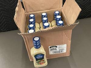 lot 502 image: Case of 12 Pampa Ranch Dressing & Dip 16 oz Bottles (Best by 102724)