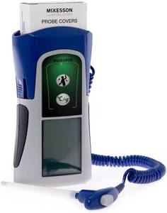 lot 12 image: McKesson LUMEON Electronic Thermometer  Fast Read Time & Flexible Tip Design  Great Condition