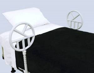 lot 8 image: MSRP $800 High Quality&nbspHalo Safety Rings - Assisted LivingHome Care Double Sided - The Only Side Bed Rails Approved By The State To Be Used In Long Term Care Facilities Great Condition