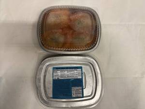 lot 257 image: K. 2x 4 portions Atlantic Salmon wSeafood Stuffing