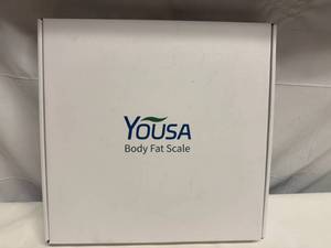 lot 3 image: YOUSA Body Fat Scale