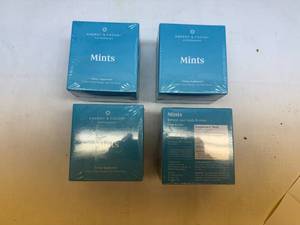 lot 34 image: 4x 6 pk-9piece Packets Mints-Energy & Focus