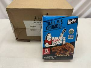 lot 64 image: 6x 4bars Trail Mix Crumble-Daves Killer Bread