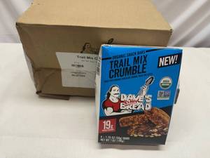 lot 65 image: 6x 4bars Trail Mix Crumble-Daves Killer Bread
