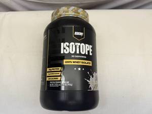 lot 92 image: Redcon1 Isotope Protein Powder-Vanilla