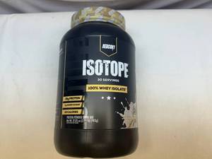 lot 93 image: Redcon1 Isotope Protein Powder-Vanilla