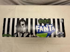 lot 107 image: 2x 12pk Fanta Beetlejuice Haunted Apple