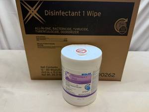 lot 116 image: 12x Ecolab Disinfectant 1 Wipe