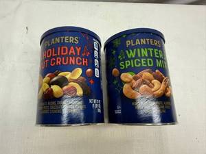 lot 131 image: 2x 1lb 5oz Planters Nuts