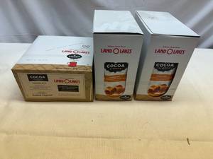 lot 143 image: 3x 12pkgs Land O Lakes-Carmel & Chocolate Cocoa Mix