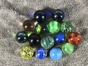 lot 202 image: Lot of Large Collectible Shooter Marbles