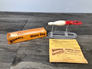 lot 210 image: Collectible Bomber Water Dog Fishing Lure in Original Box