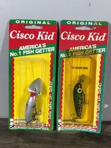 lot 216 image: 2 - Cisco Kid Fishing Lures in Original Packages