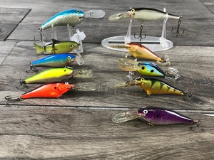 lot 219 image: Lot of 10 Fishing Lures - see description for more info