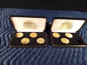 lot 29 image: 1997 Wildlife Series III and Wildlife Series IV Grand Casino coin set