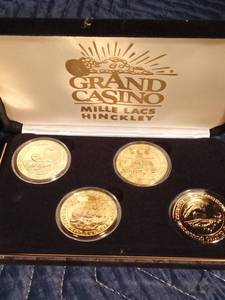 lot 35 image: 2000 Grand Casino coin set