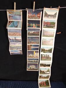 lot 46 image: 3 Sets of vintage fold out postcards - 1923 & 1934