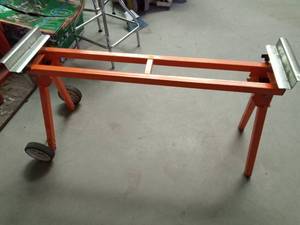 lot 24 image: Portable folding power tool stand