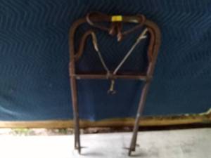 lot 123 image: Vintage hay bale fork