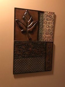 lot 421 image: Metal Wall Hanging Art Decor Picture
