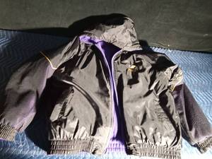 lot 184 image: Heavy winter reversable Viking jacket