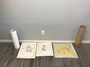 lot 193 image: Lot of Art Drawings - See description for more info